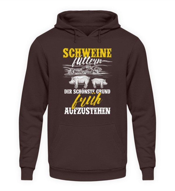 Schweine füttern · Unisex Kapuzenpullover Hoodie Zu verkaufen – Bild 5