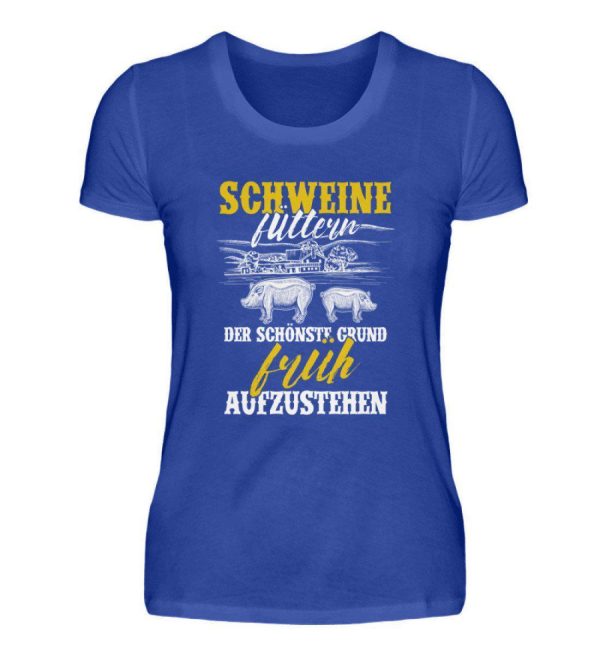 Schweine füttern · Damen T-Shirt Jetzt online – Bild 5