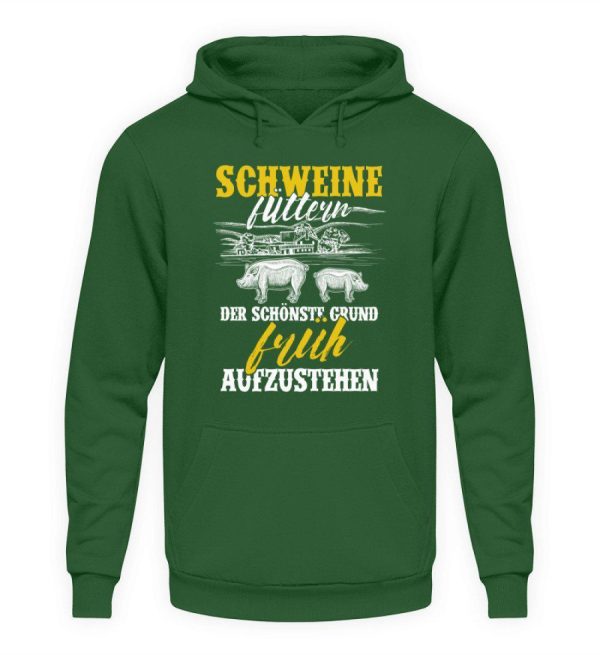 Schweine füttern · Unisex Kapuzenpullover Hoodie Zu verkaufen – Bild 4