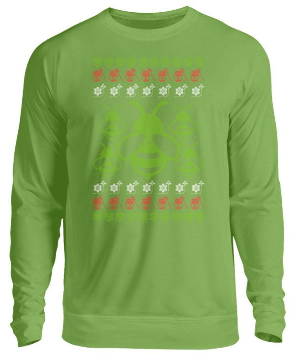 Bienen Ugly Christmas · Unisex Sweatshirt Pullover Verkauf – Bild 4
