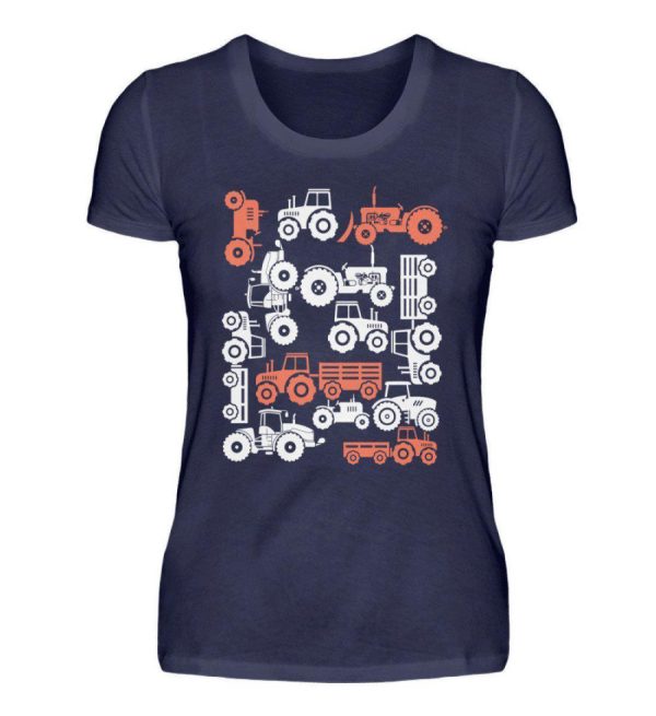 Traktoren Simple Symbole · Damen T-Shirt Schn?ppchen – Bild 2