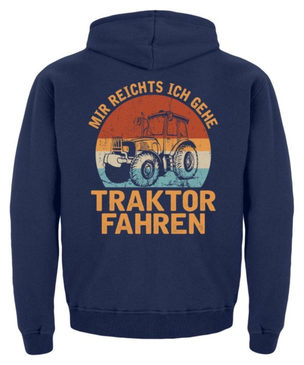 Ich gehe Traktor fahren Retro · Kinder Kapuzenpullover Hoodie Online-Verkauf – Bild 2