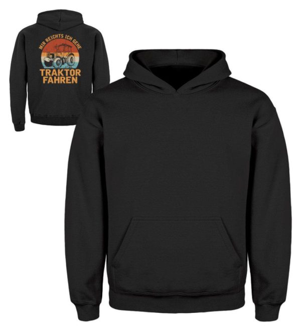 Ich gehe Traktor fahren Retro · Kinder Kapuzenpullover Hoodie Online-Verkauf – Bild 5