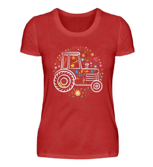 Traktor Colorful · Damen T-Shirt Rabatt – Bild 3