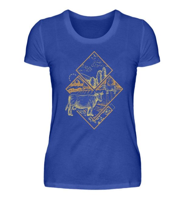 Kühe Geometric · Damen T-Shirt Online-Schn?ppchen – Bild 5