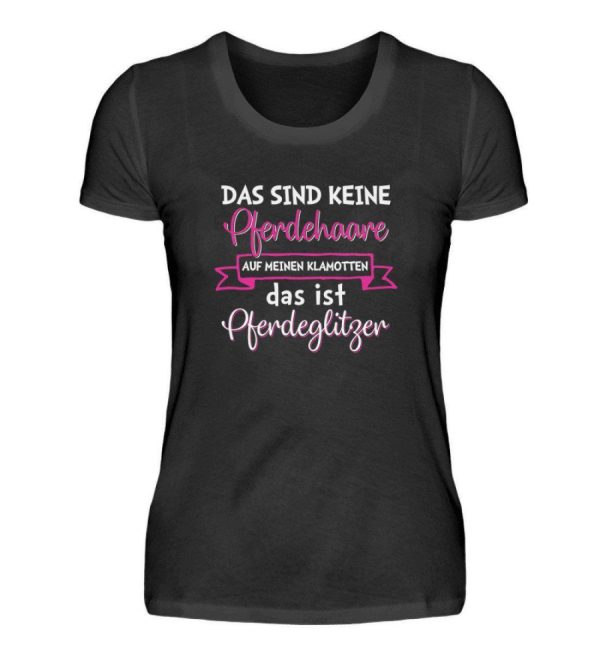 Pferdeglitzer Haare · Damen T-Shirt Online-Verkauf