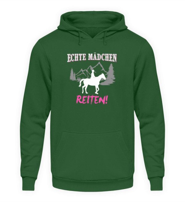 Mädchen reiten · Unisex Kapuzenpullover Hoodie Online – Bild 4
