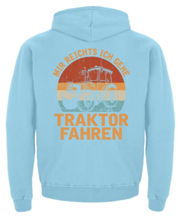 Ich gehe Traktor fahren Retro · Kinder Kapuzenpullover Hoodie Online-Verkauf – Bild 3