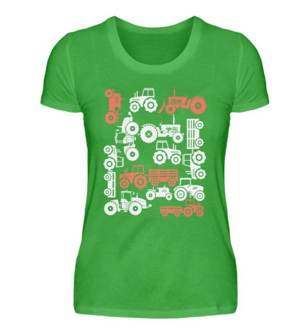 Traktoren Simple Symbole · Damen T-Shirt Schn?ppchen – Bild 4