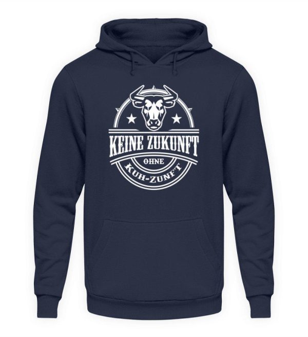 Kuh-Zunft Zukunft · Unisex Kapuzenpullover Hoodie Online-Verkauf – Bild 2