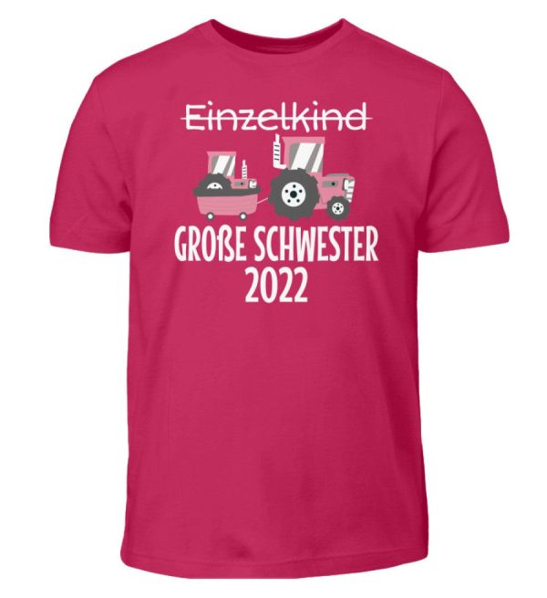 Große Schwester 2022 Traktor · Kinder T-Shirt Online – Bild 4