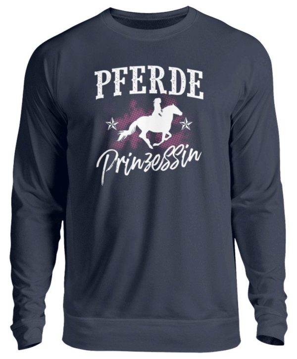 Pferde Prinzessin · Unisex Sweatshirt Pullover Verkauf – Bild 5