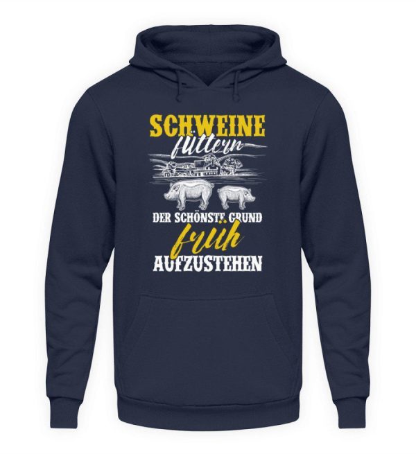 Schweine füttern · Unisex Kapuzenpullover Hoodie Zu verkaufen – Bild 2