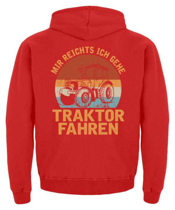 Ich gehe Traktor fahren Retro · Kinder Kapuzenpullover Hoodie Online-Verkauf – Bild 4