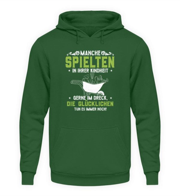 Garten im Dreck spielen · Unisex Kapuzenpullover Hoodie Mode – Bild 3