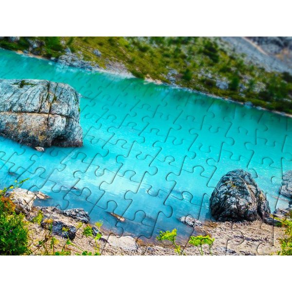 ENJOY Puzzle | 1000 Teile | Sorapis-See, Dolomiten, Italien Online – Bild 2