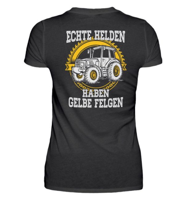 Echte Helden gelbe Felgen · Damen T-Shirt Verkauf