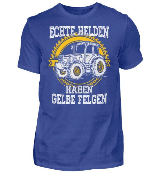 Echte Helden gelbe Felgen front · Herren T-Shirt Zu verkaufen – Bild 4