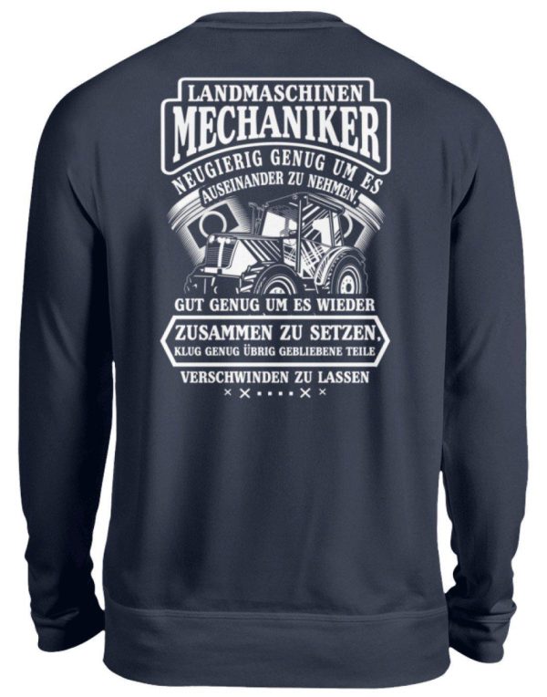 Mechaniker Neugierig · Unisex Sweatshirt Pullover Angebot – Bild 5