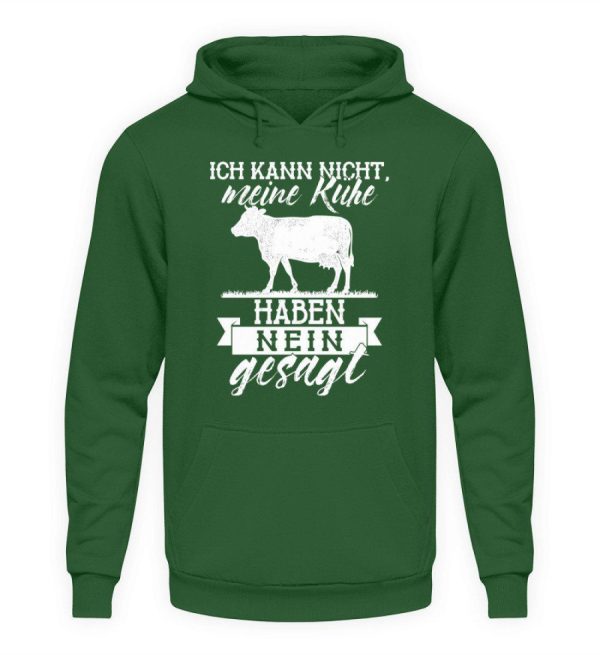Kühe haben Nein gesagt · Unisex Kapuzenpullover Hoodie Im Angebot – Bild 4